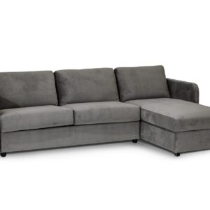Scandic med schäslong bäddsoffa
